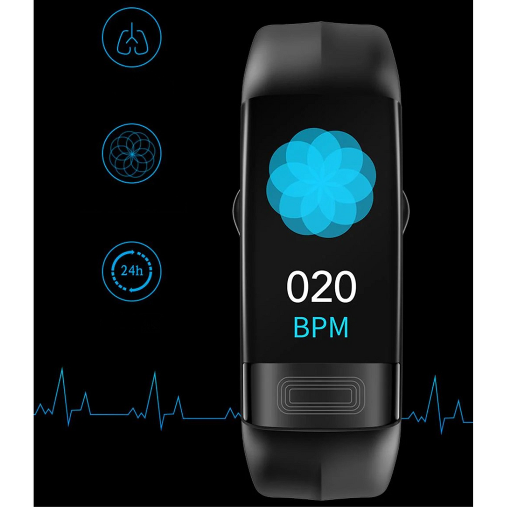 Smartwatch Heart Rate Monitor with ECG Tracker