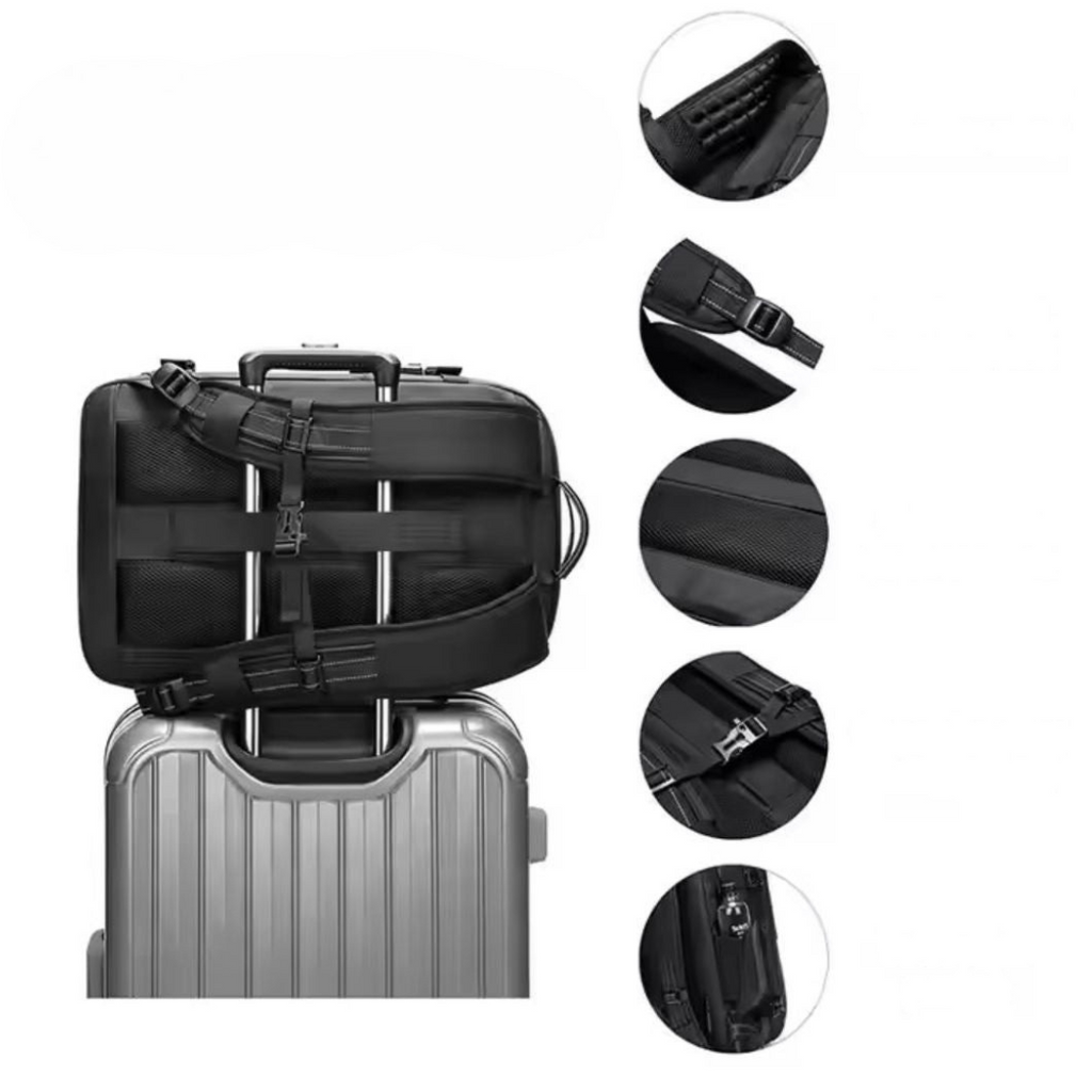 Travel Backpack with Vacuum Compression System