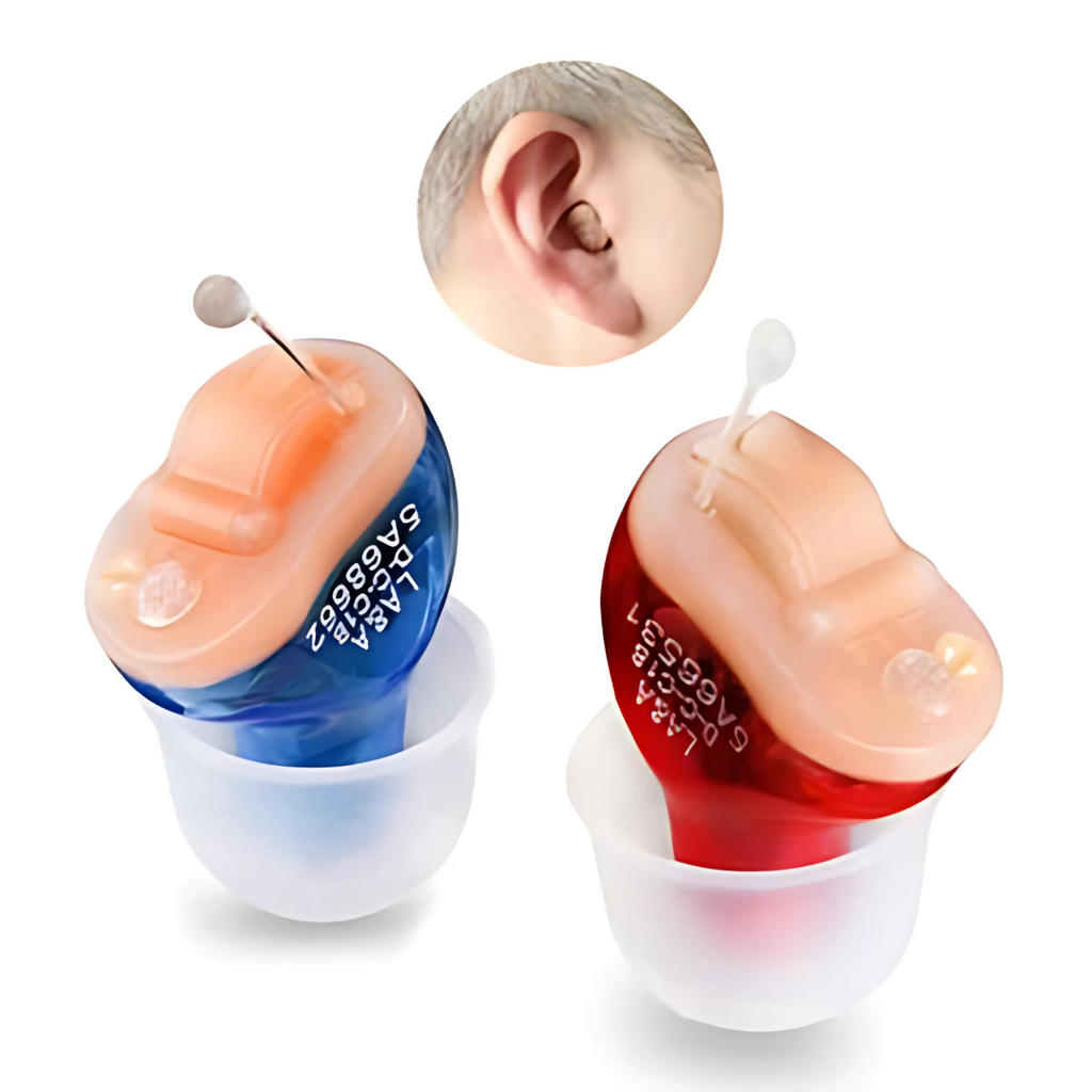 Invisible Button Battery Hearing Aids with Clear Sound