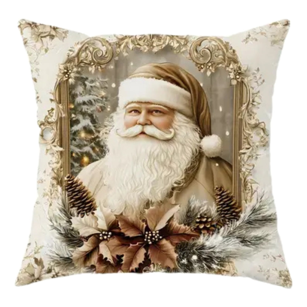 Cushion Covers Christmas Velvet Vintage Style