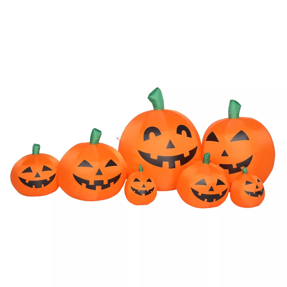Halloween Outdoor Decoration Inflatable Pumpkin Display LED Lights