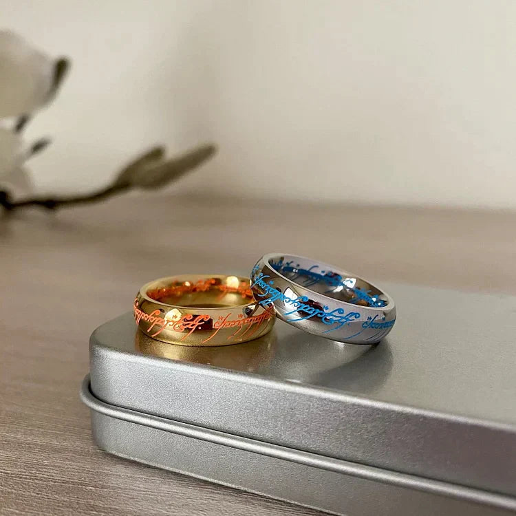 Jewelry Ring with Glow In Dark Design