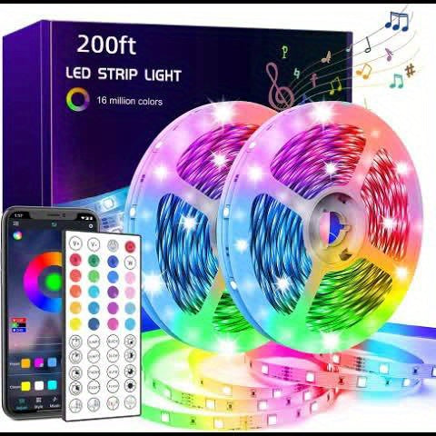 LED Strip Lights Colour Changing with Music Sync