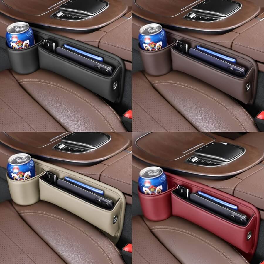 Car Seat Gap Organizer with Cup Holder