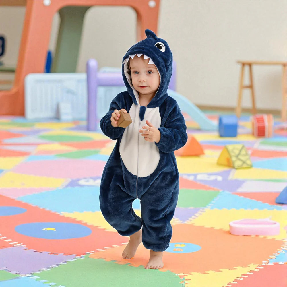 Baby Shark Jumpsuit Halloween Infant Shark Costume