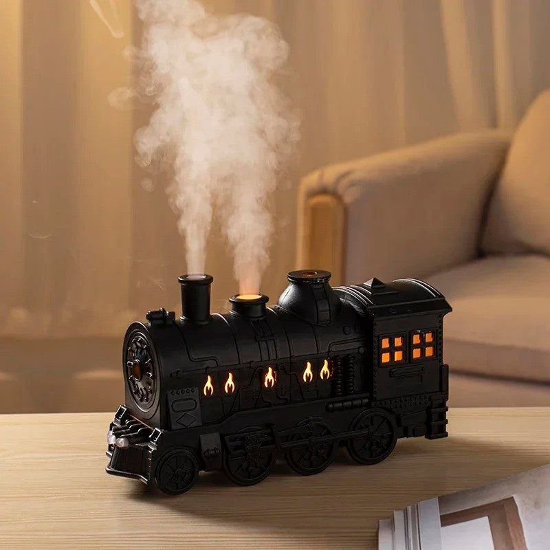 Aromatherapy Diffuser Vintage Train Humidifier