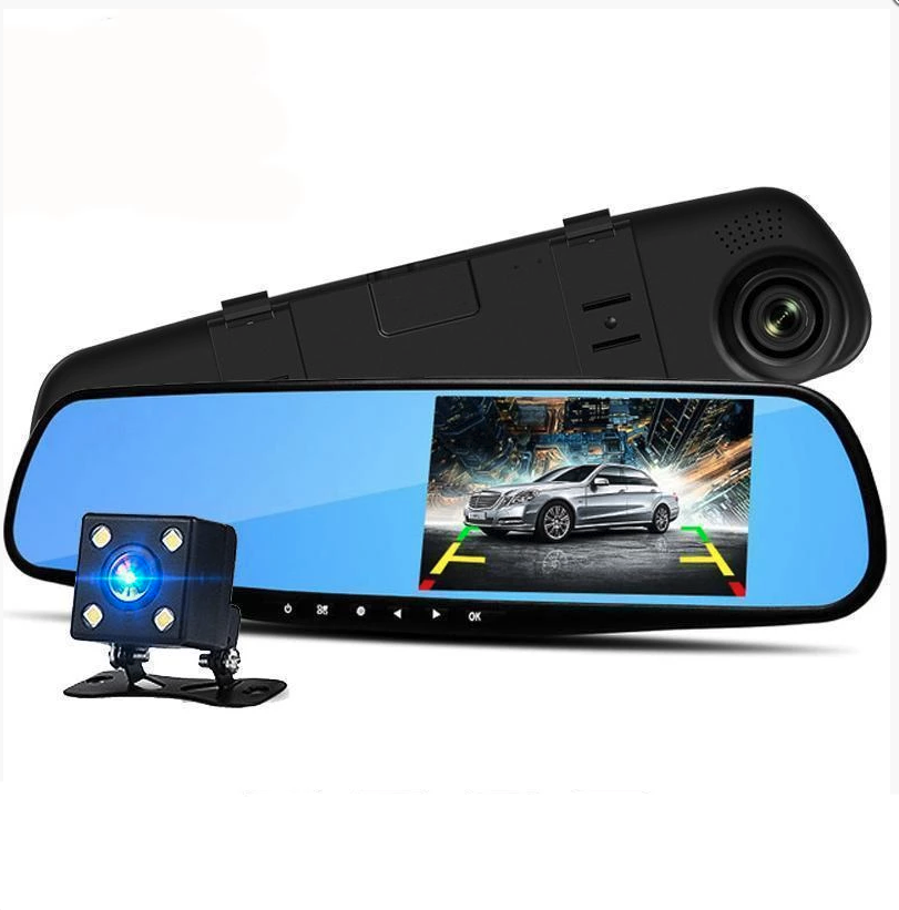Car Camera Dual Lens Rear View Recorder