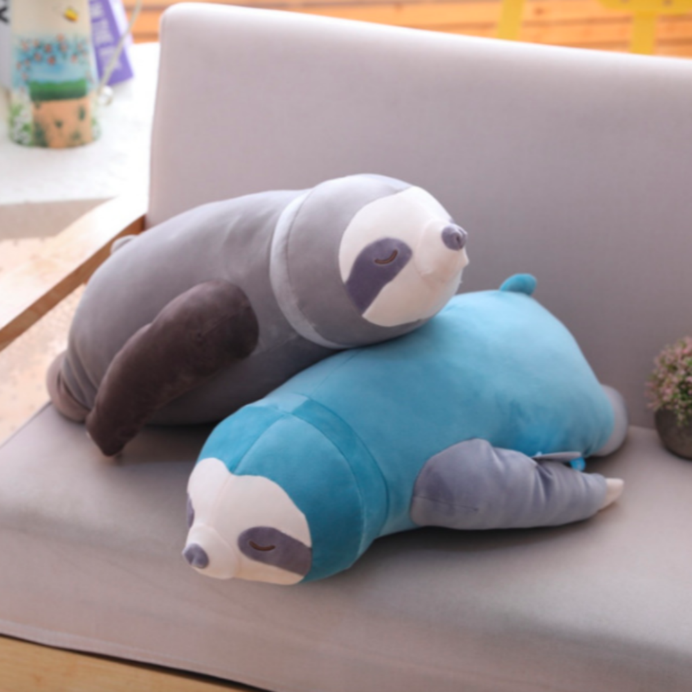 Plush Toy Soft Sloth Cushion for Kids