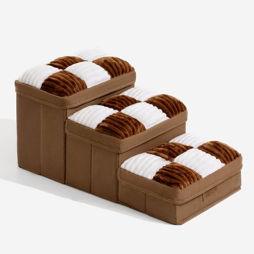 Dog Stairs with Storage for Sofa Access