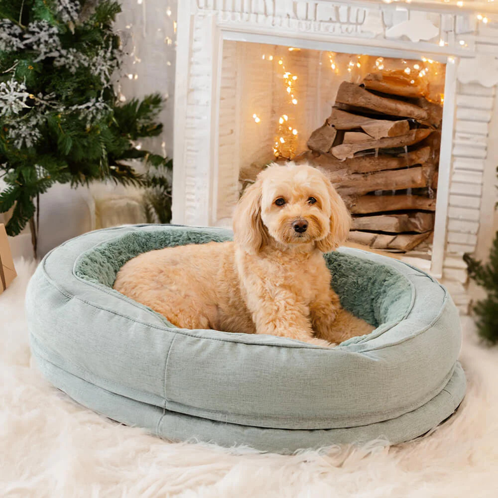 Waterproof Orthopedic Dog Bed with Soft Fleece