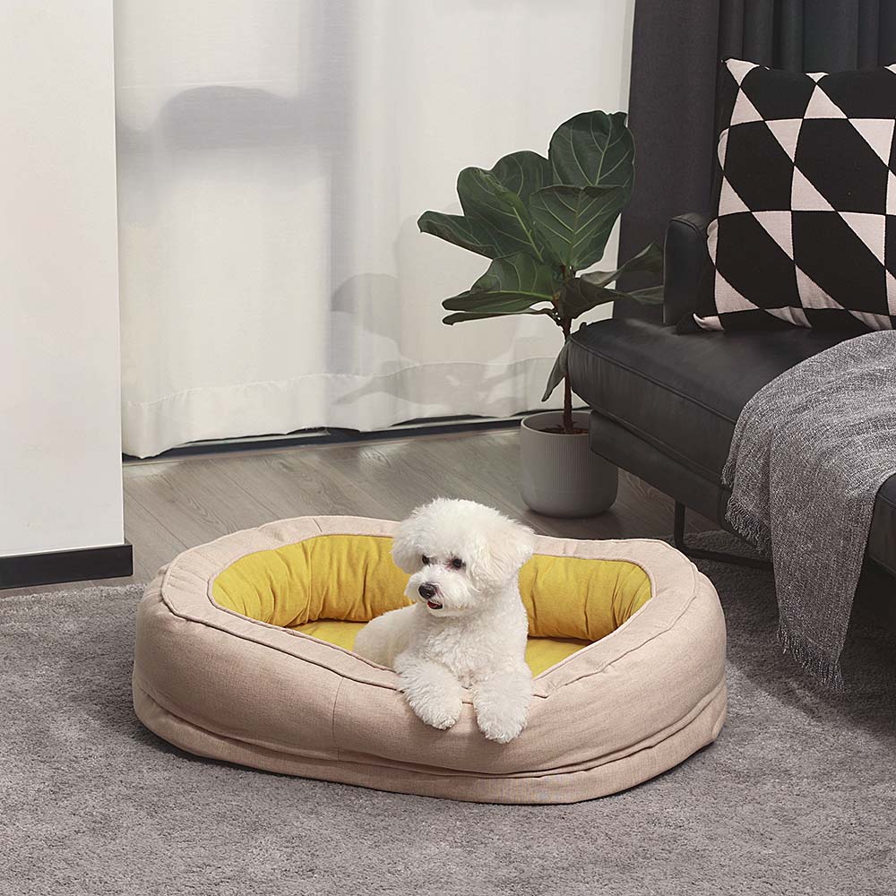 Waterproof Orthopedic Dog Bed with Soft Fleece