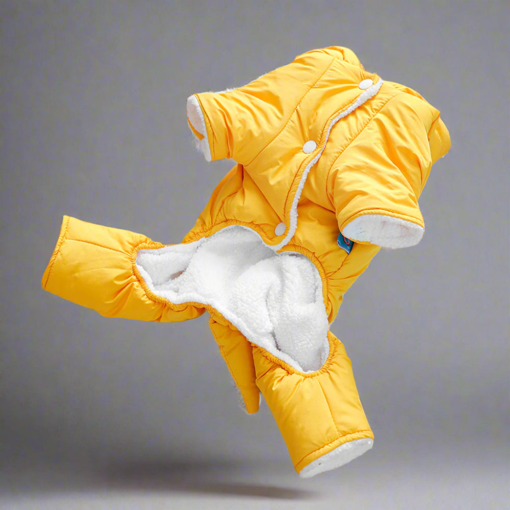 Cozy Dog Dinosaur Costume Winter Jacket