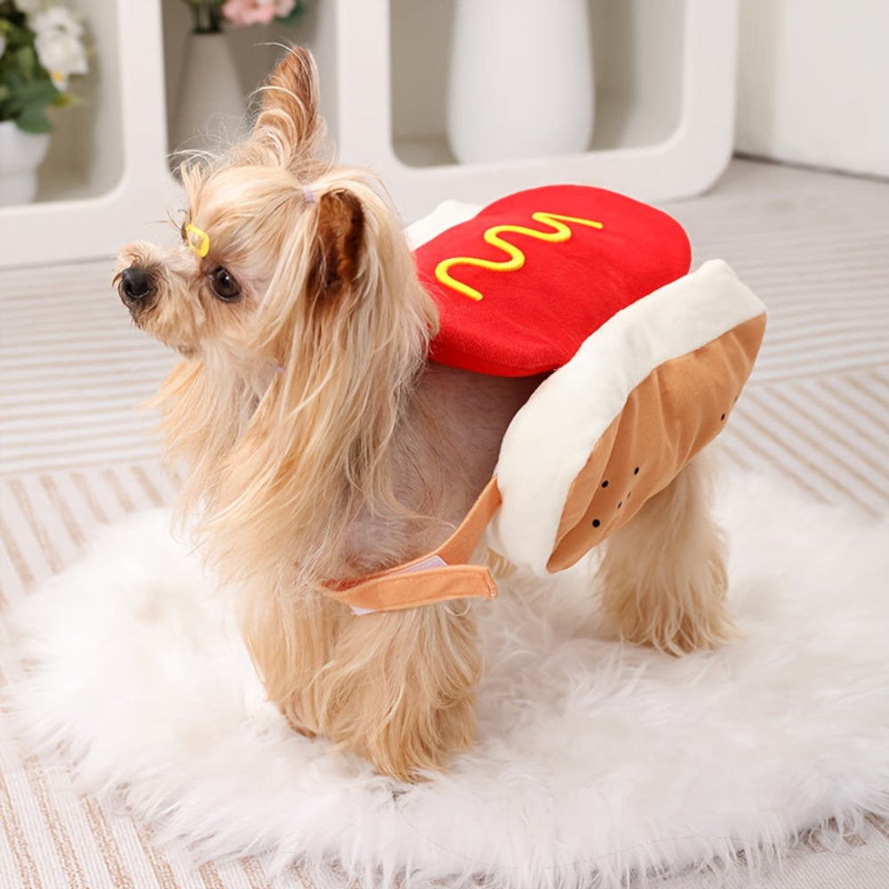 Dog Halloween Costume Wiener Outfit