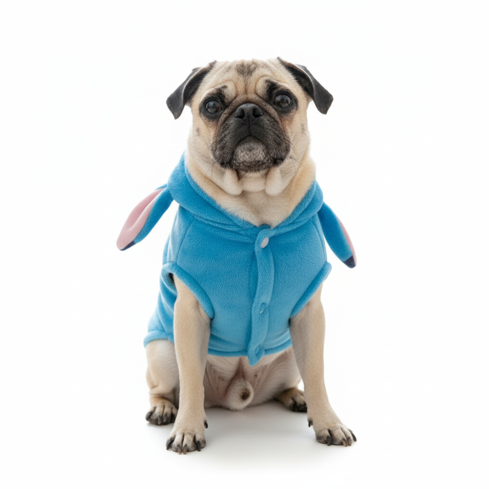 Plush Dog Costume Hoodie