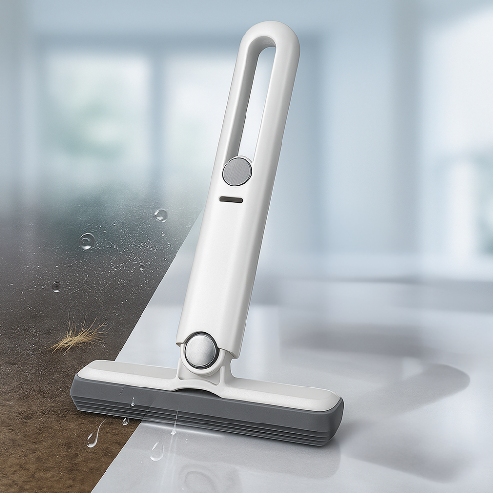 Window and Surface Cleaning Squeegee Tool