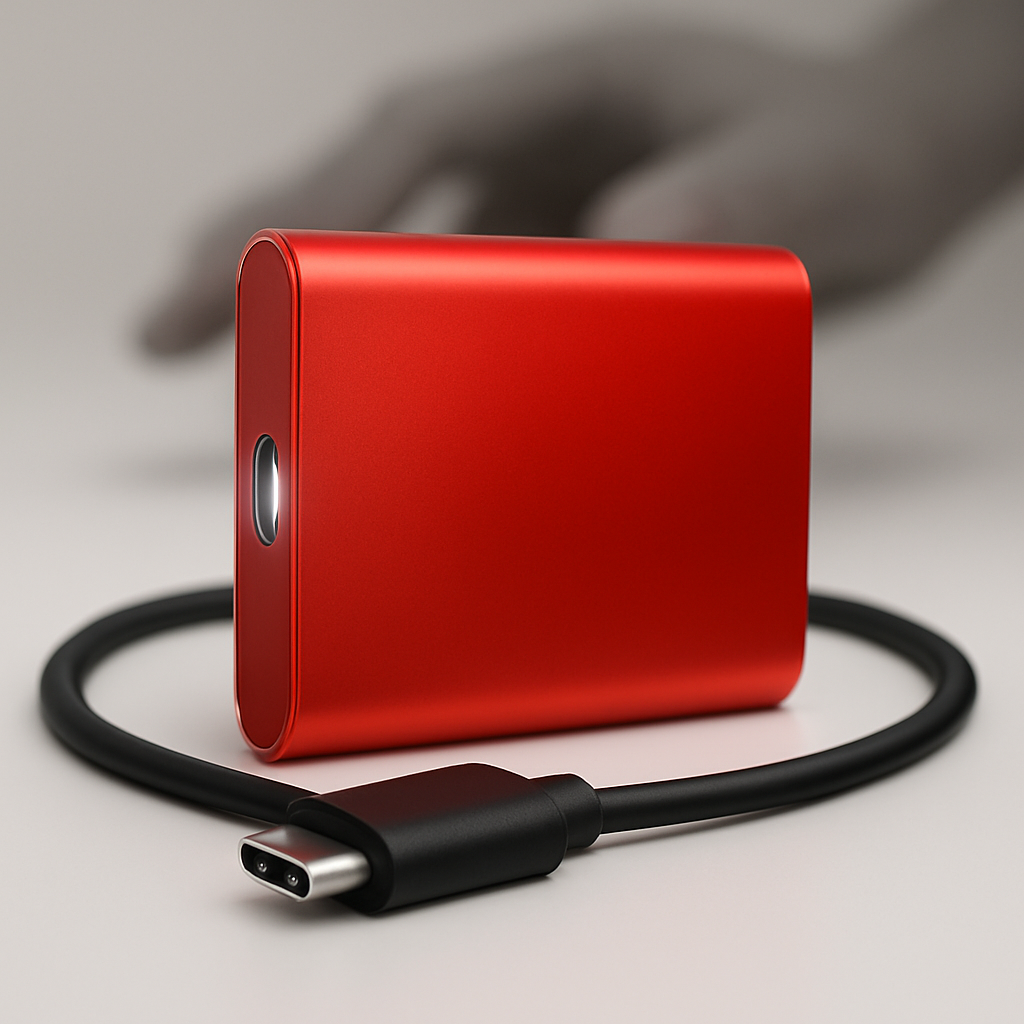 Portable External SSD USB-C Solid State Drive