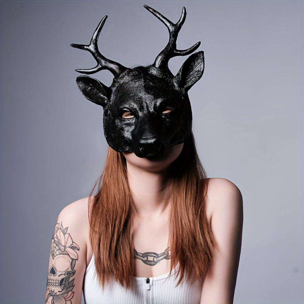 Female Halloween Mask Deer Costume