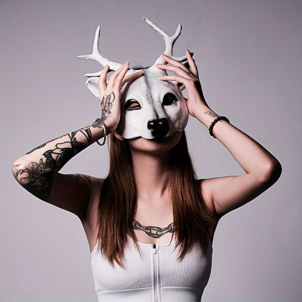 Female Halloween Mask Deer Costume