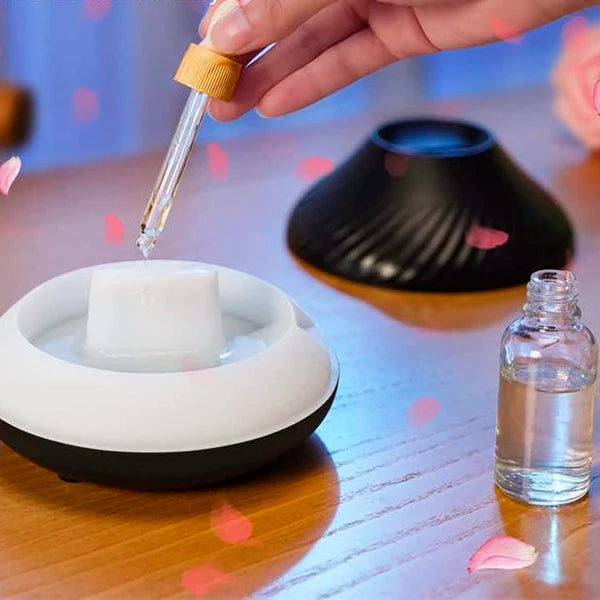 Flame Effect Aroma Diffuser with Humidifier
