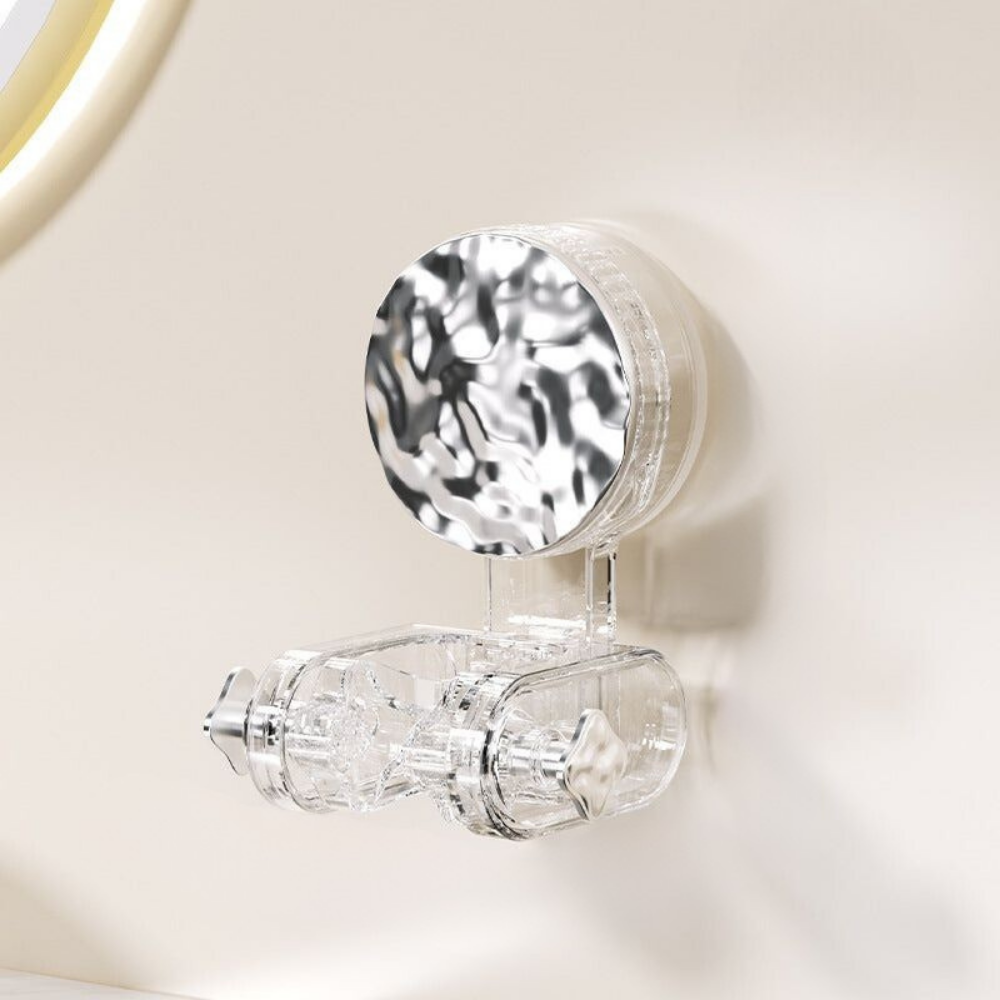 Shower Head Holder Adjustable ABS Suction Mount