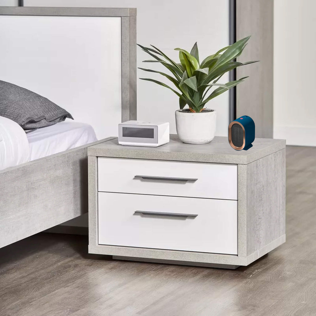 Portable Ceramic Space Heater Energy Efficient Quiet Heating