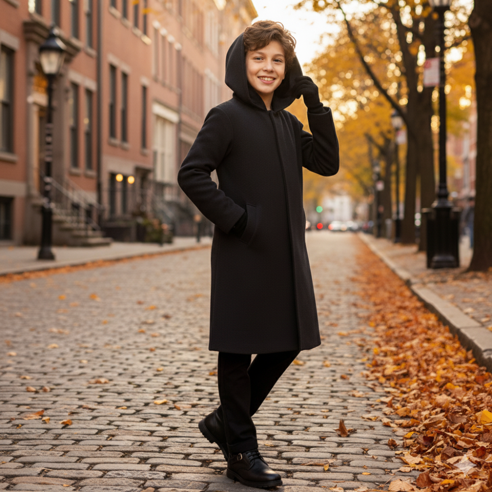 Halloween Cosplay Front Man Costume Polyester Outfit Kids Game Guard Jumpsuit