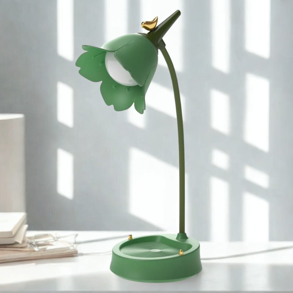 Modern Flower LED Table Lamp ABS Plastic