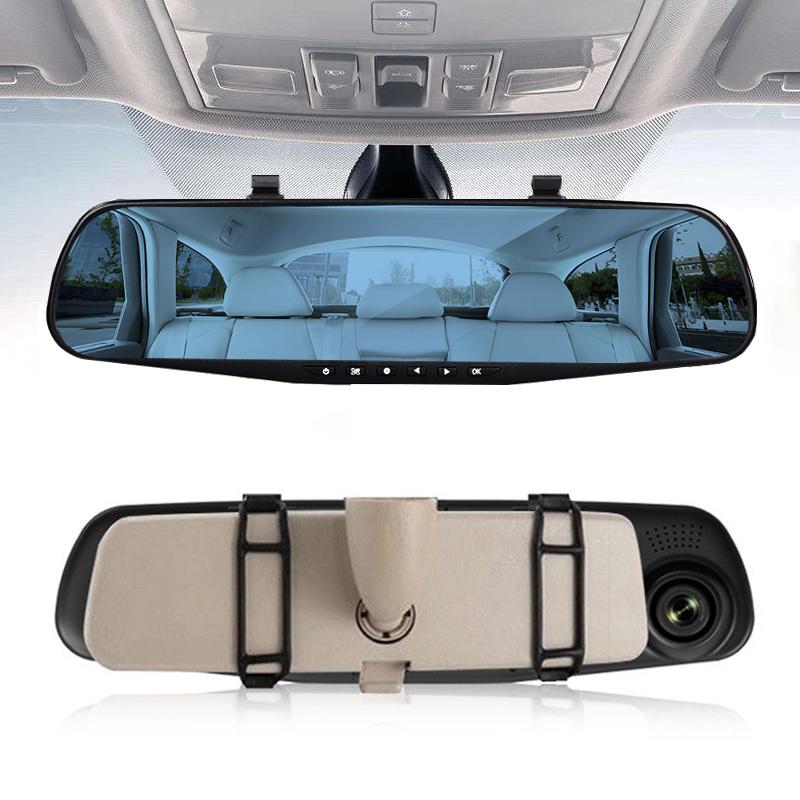 Car Camera Dual Lens Rear View Recorder