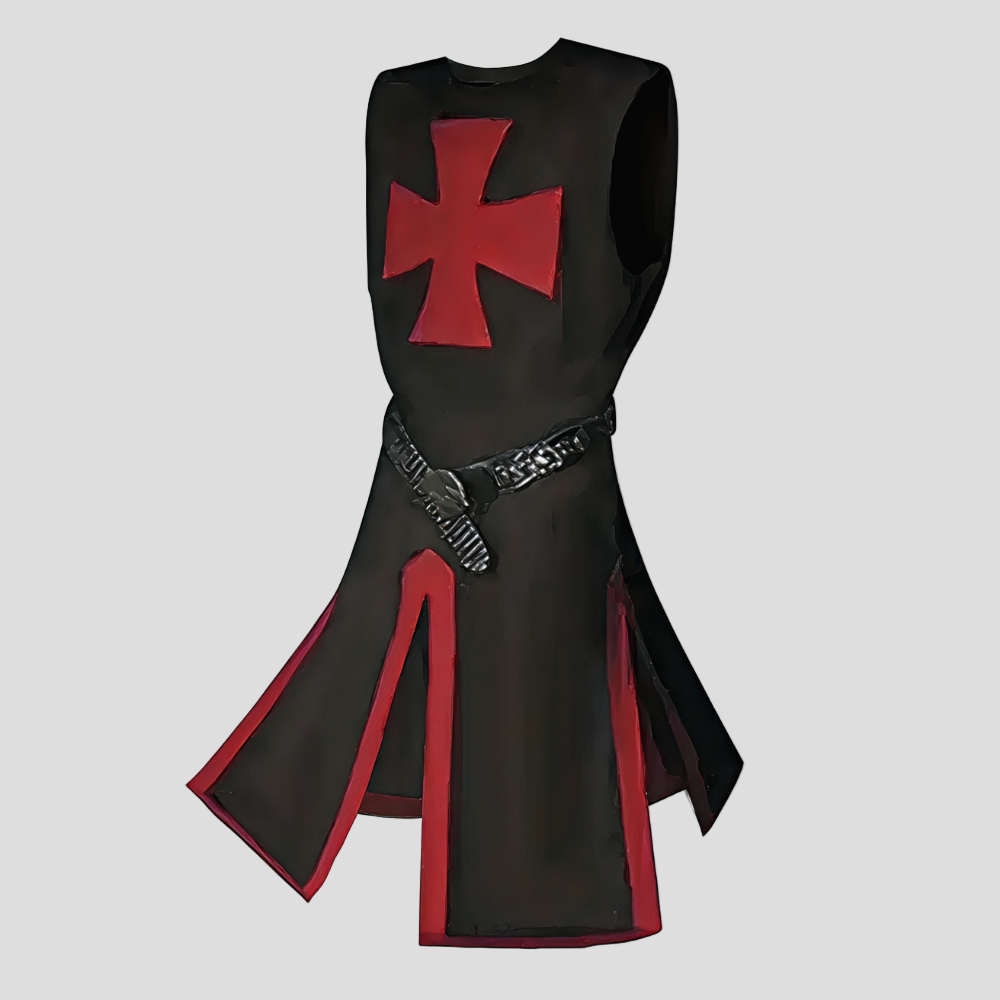 Halloween Costumes Medieval Knight Tunic Cape Set