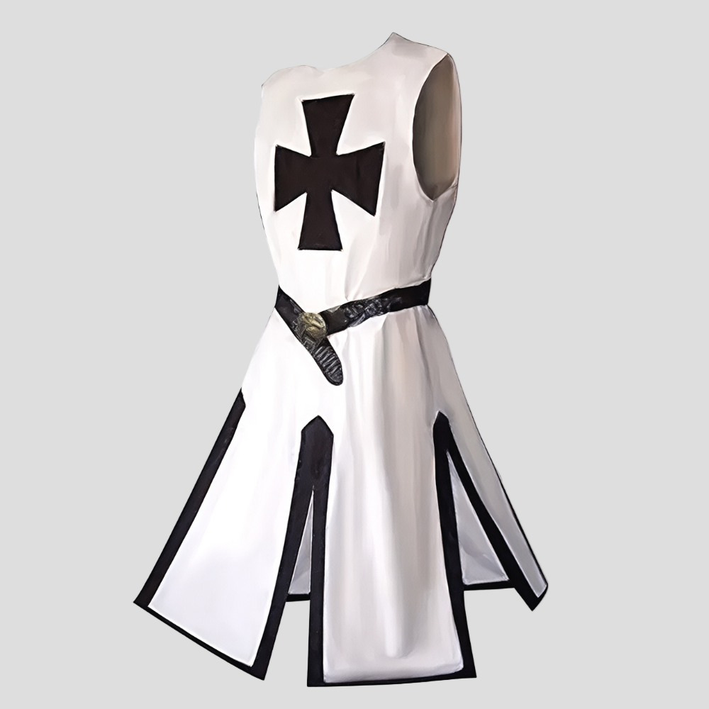 Halloween Costumes Medieval Knight Tunic Cape Set