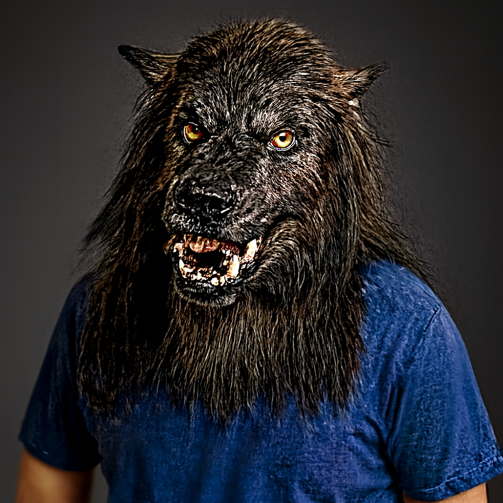 Halloween Wolf Mask Werewolf Costume