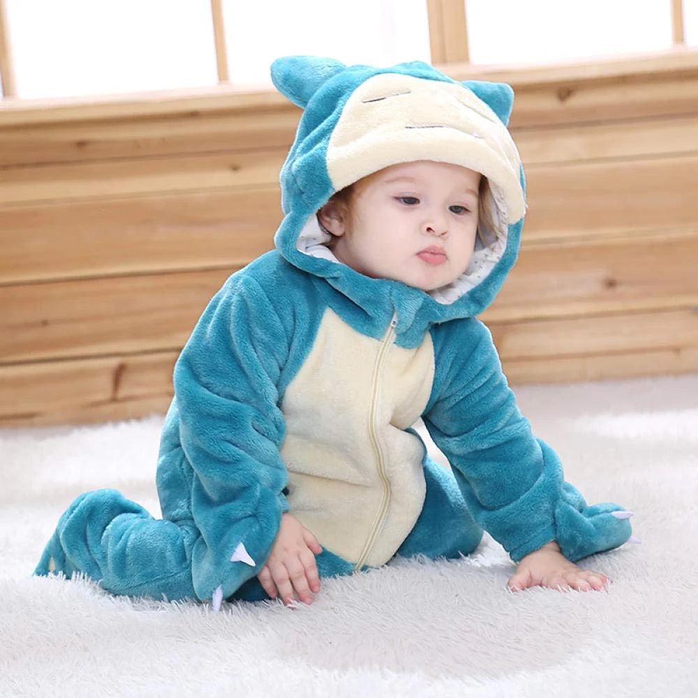 Halloween Baby Dinosaur Jumpsuit Costume
