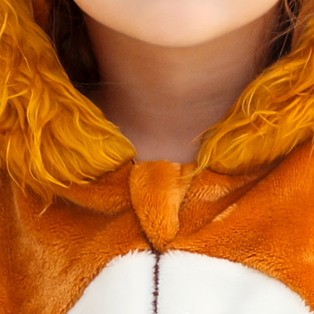 Halloween Baby Lion Costume Plush Onesie