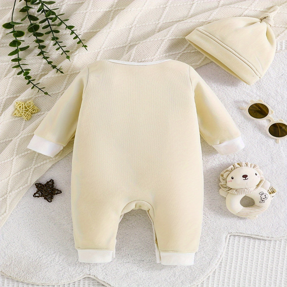 Halloween Toddler Skeleton Costume Romper Outfit Hat Set