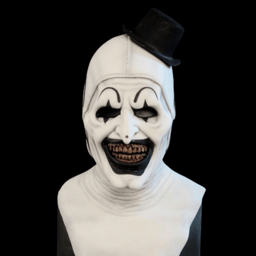 Halloween Clown Mask Lifelike Art Clown Full Head Design