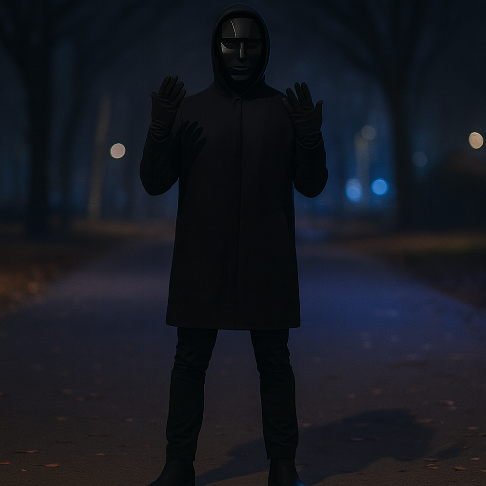 Halloween Cosplay Front Man Costume Polyester Outfit Kids Game Guard Jumpsuit