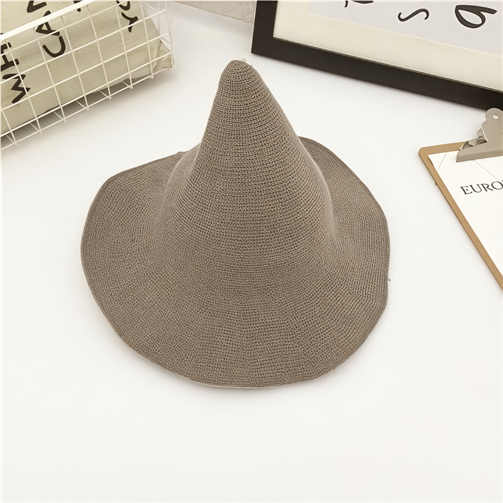 Halloween Costumes Wool Witch Hat Soft Pointed Brim Style