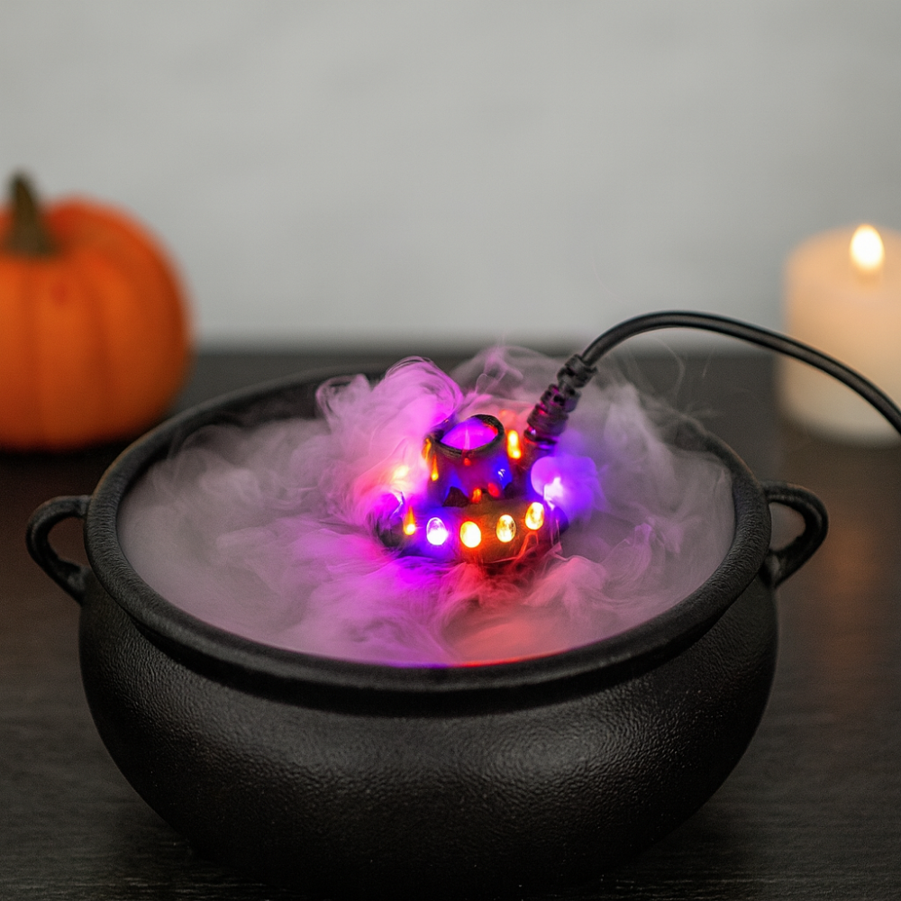 Halloween Decoration LED Mist Maker Ultrasonic Fog Machine