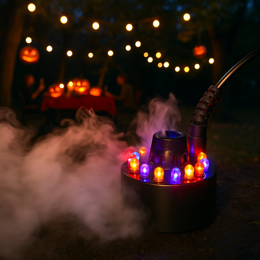 Halloween Decoration LED Mist Maker Ultrasonic Fog Machine