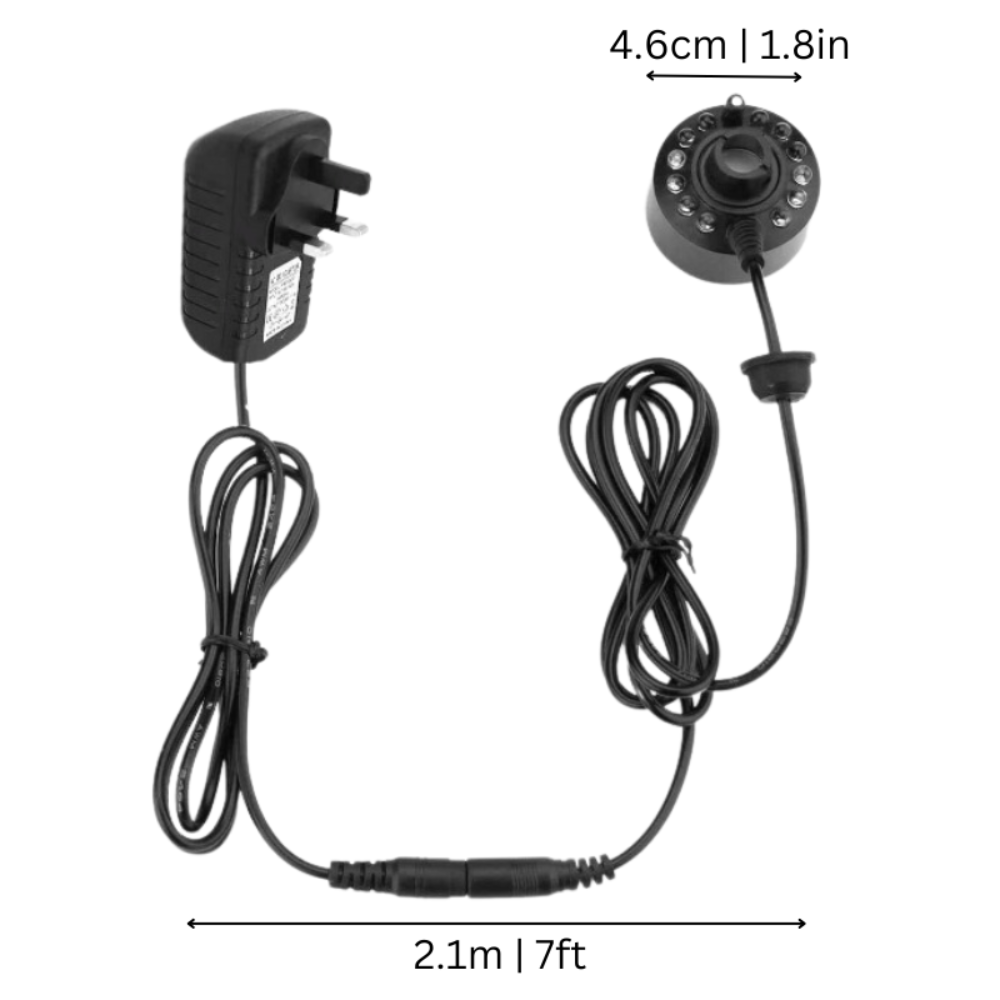 Halloween Decoration LED Mist Maker Ultrasonic Fog Machine