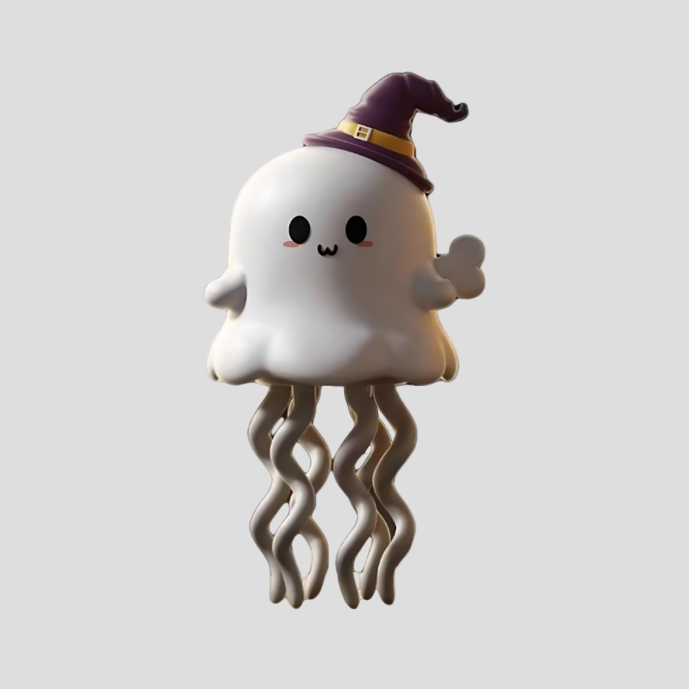 Halloween Decoration Wind Up Ghost Holiday Toy Set