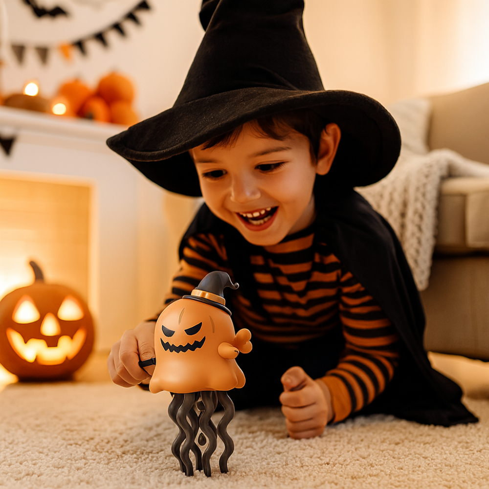 Halloween Decoration Wind Up Ghost Holiday Toy Set