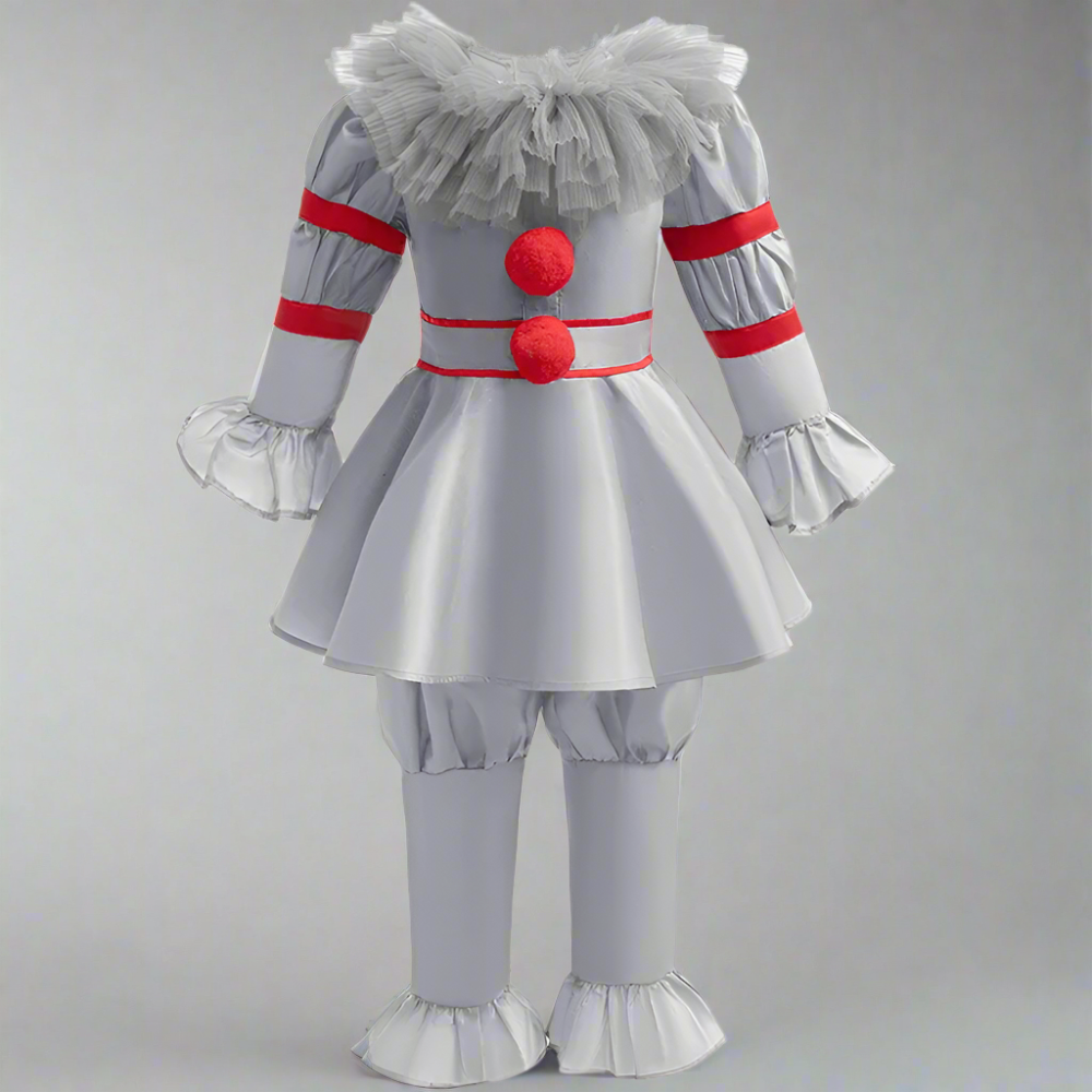 Halloween Kids Clown Costume Scary Kids Costume Set