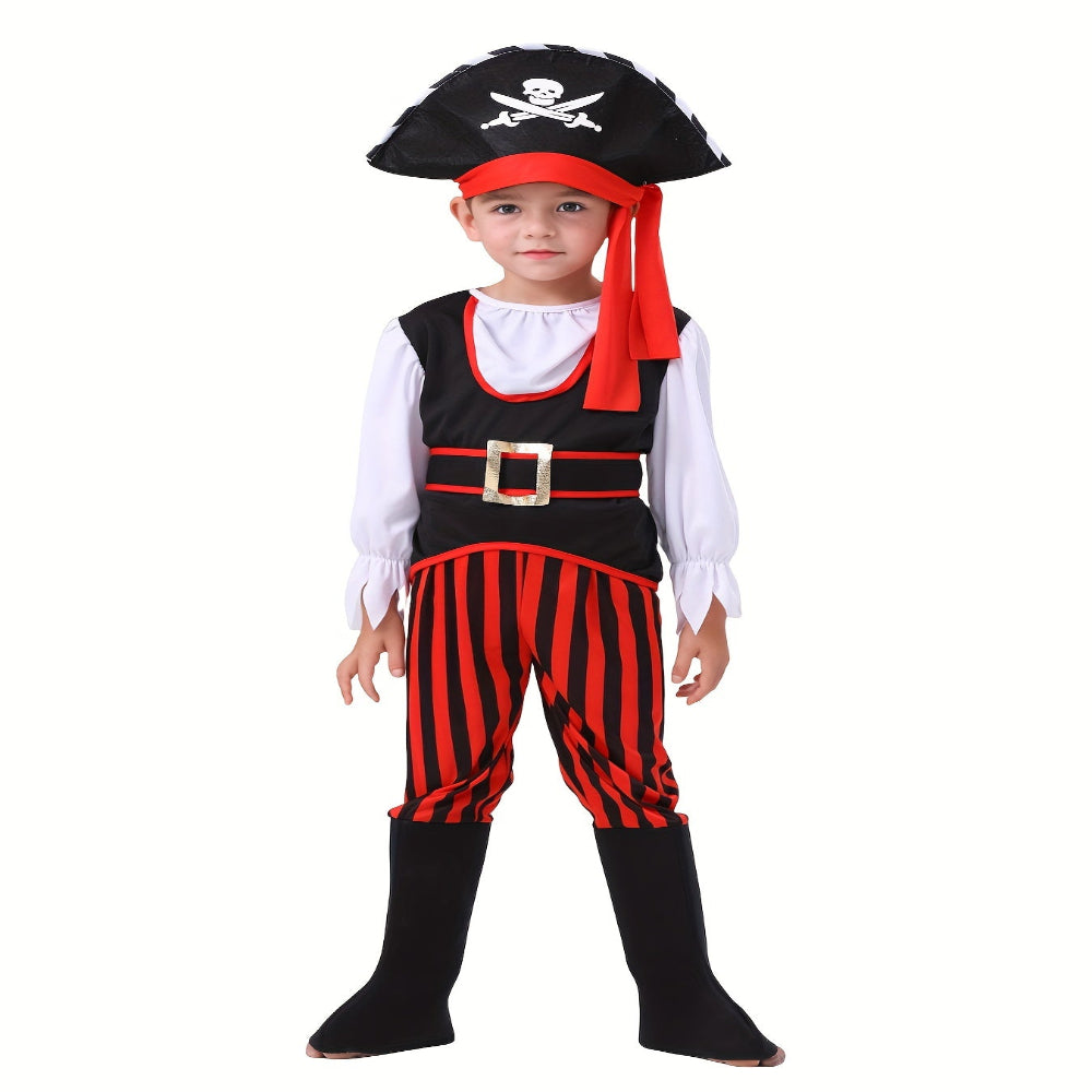 Halloween Pirate Costume Kids Boys Outfit