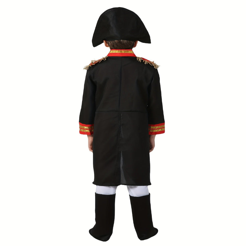 Halloween Pirate Costume Kids Captain Outfit