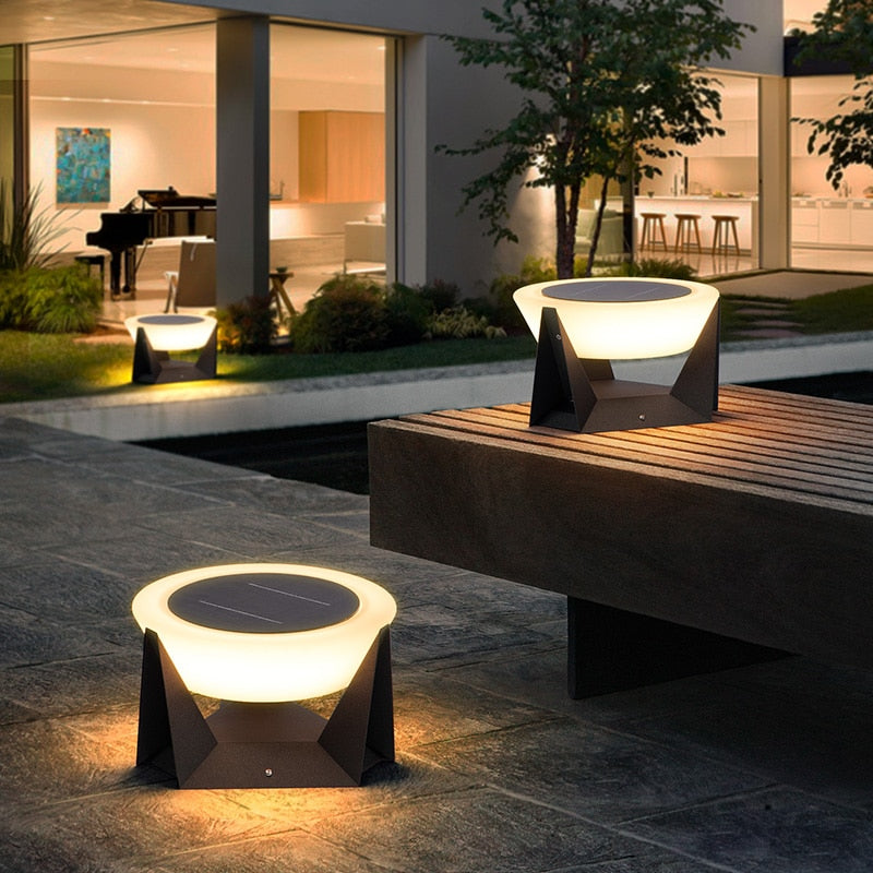 SolarGlow LED Outdoor Light | Waterproof & Energy-Efficient for Garden/Pathway