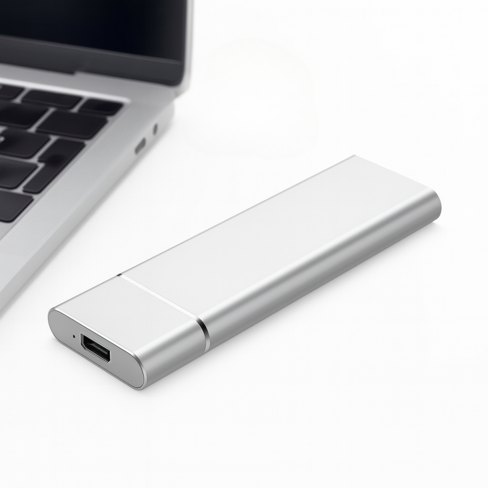 External SSD Drive USB Aluminium Storage