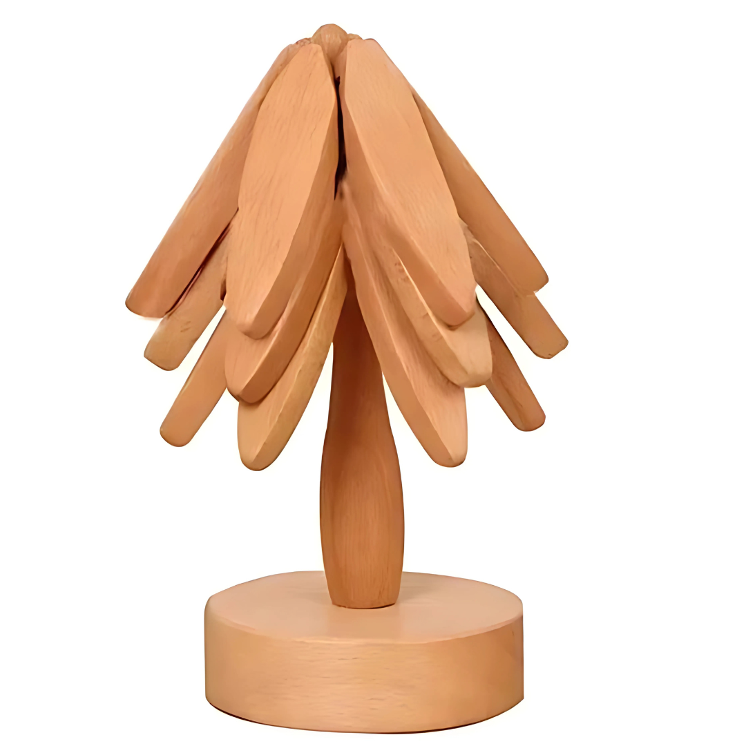 Wood Coasters Rustic Handmade Dining Set