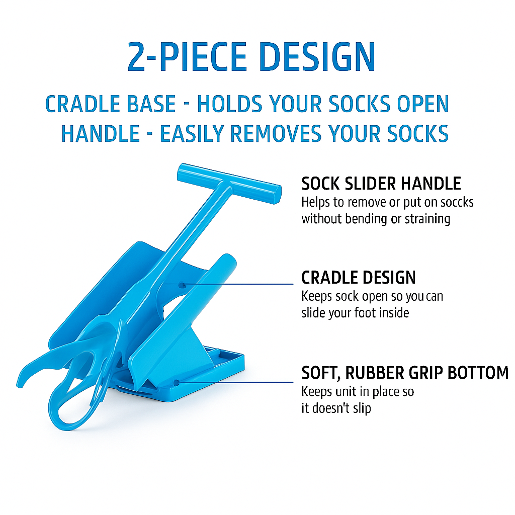 Mobility Sock Aid Device for Easy Dressing