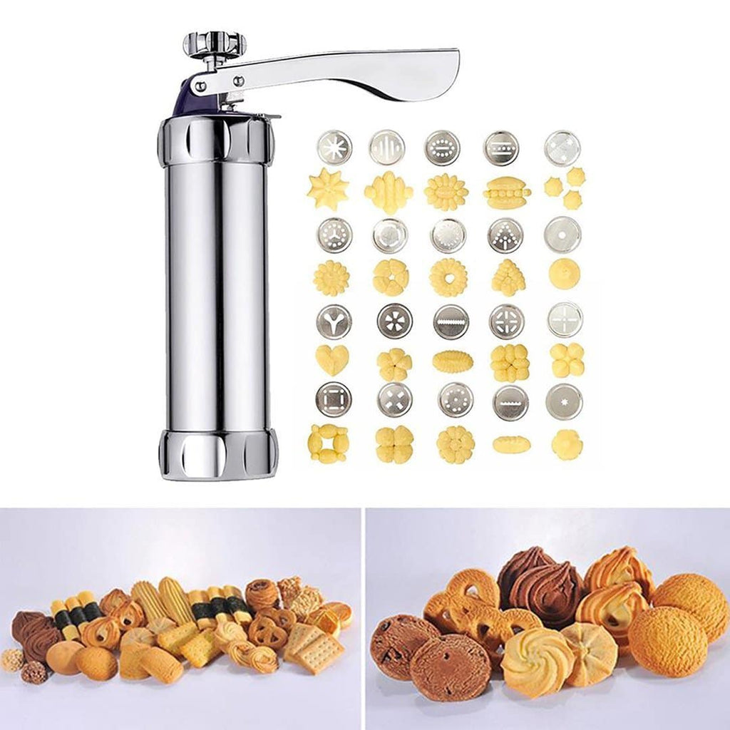 Biscuit Press Stainless Steel Cookie Maker